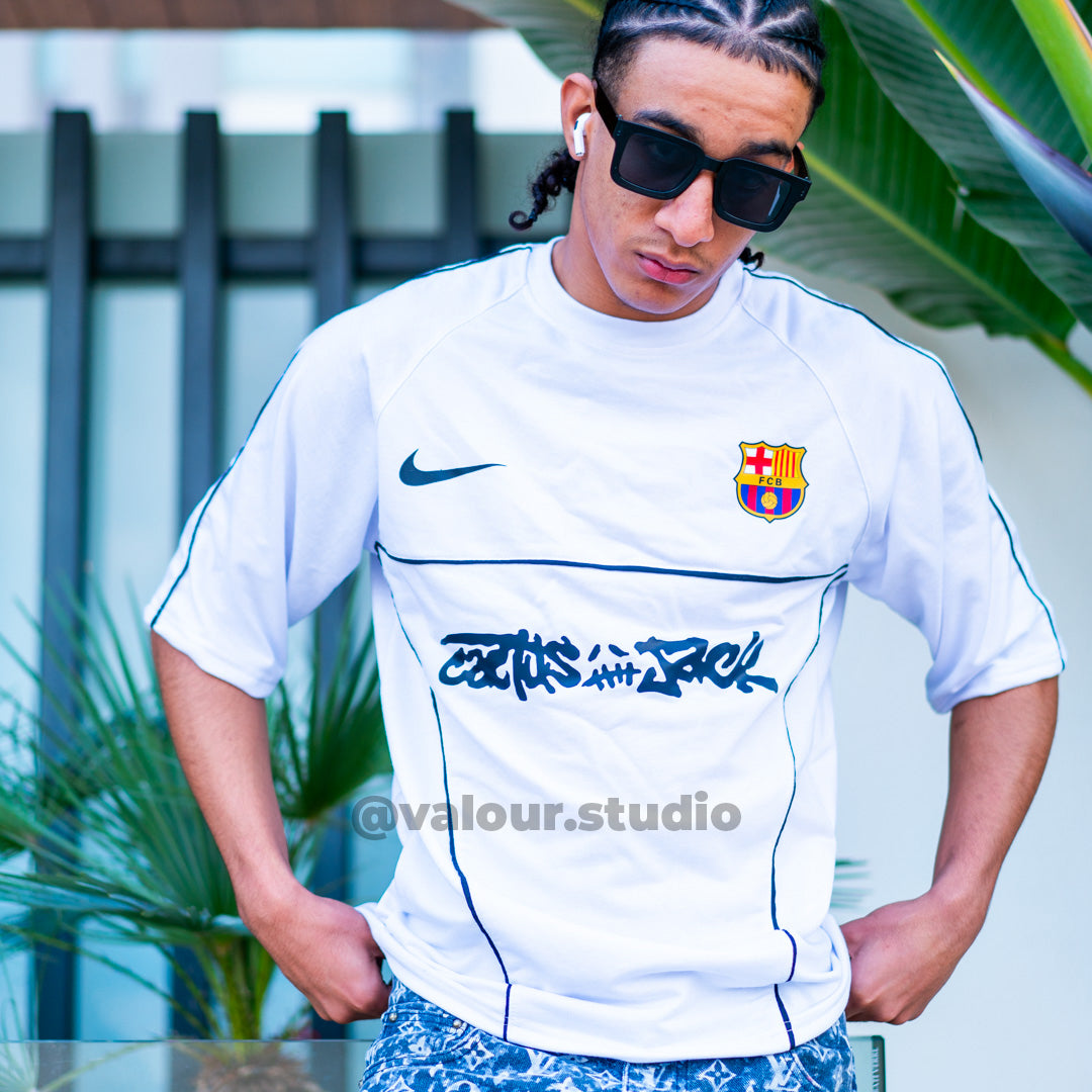 T-shirt Barca x Cactus Jack Oversized