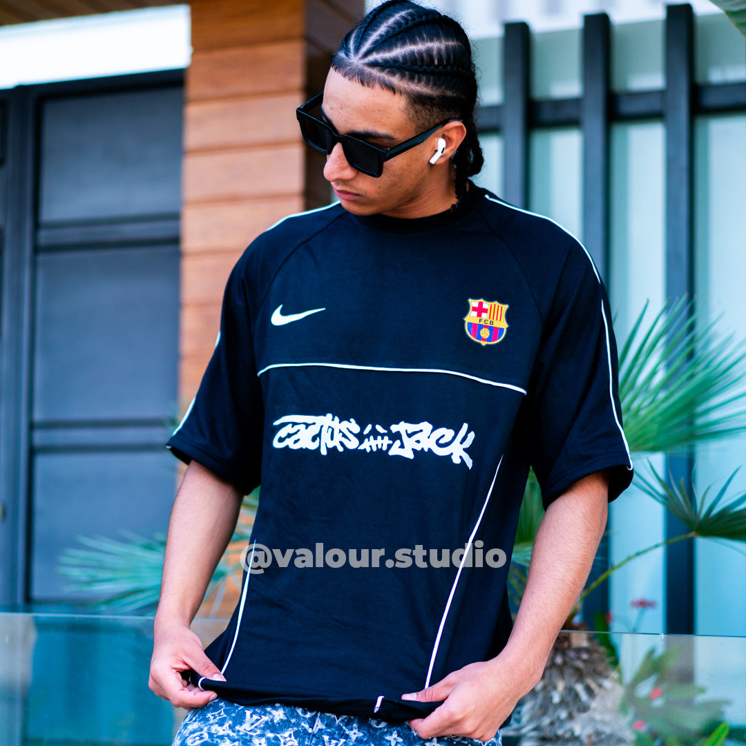 T-shirt Barca x Cactus Jack Oversized