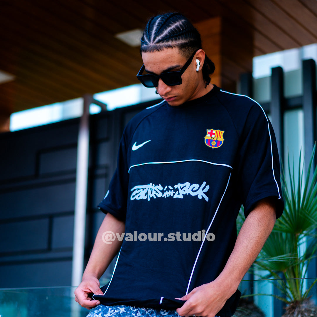 T-shirt Barca x Cactus Jack Oversized